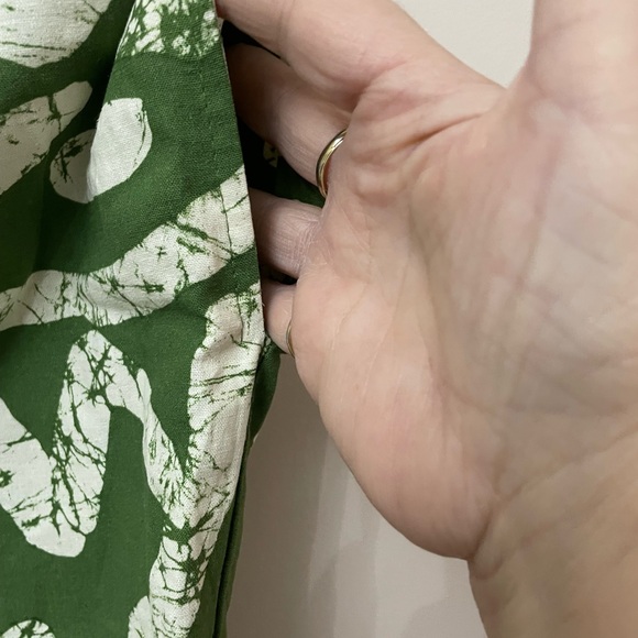 Haute Hippie Linen Blend Printed Jogger Pants S Boho Resort, stretch waist - Picture 4 of 6